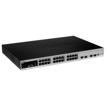 D-Link DES-3528P 24 Port L2+ Ethernet Stacks