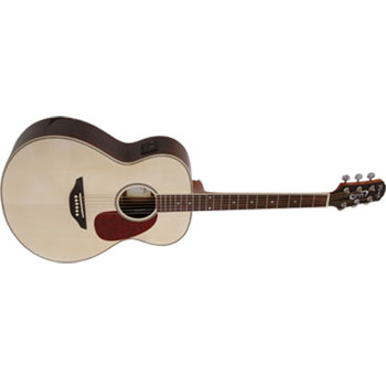 Fairclough Nightingale Acoustic Electric Guitar - Natural : image 1