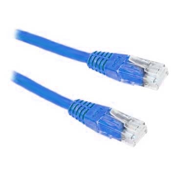 Xclio CAT6 1M Snagless Moulded Gigabit Ethernet Cable RJ45 Blue
