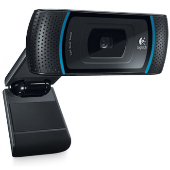Logitech B910 HD Webcam 5Mpix HD 720P 30fps Carl Zeiss Optics