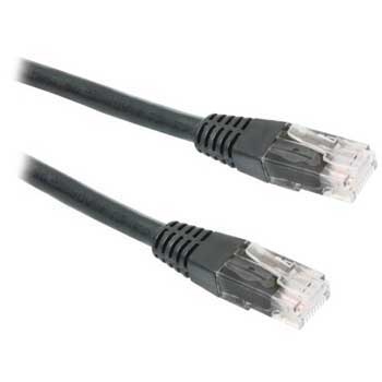 Xclio 10M CAT5e Gigabit RJ45 Ethernet Cable Black : image 1
