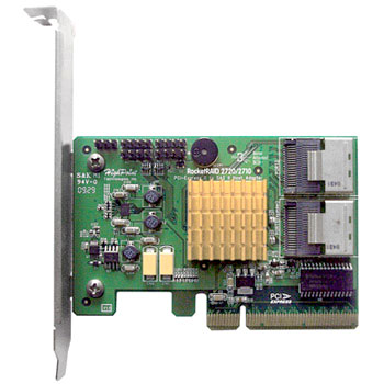 Highpoint SAS/SATA 6Gb/s 8 Port RAID Controller Highpoint RocketRAID RR2720SGL Cables not Included : image 1