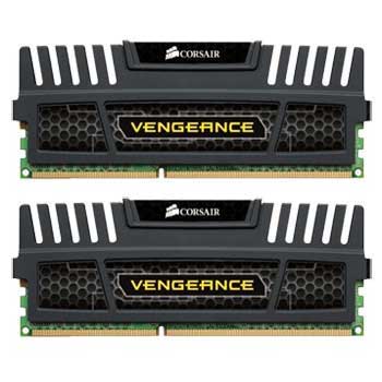 Corsair Memory Vengeance Black 4GB DDR3 1600 MHz CAS 8 XMP Dual Channel Desktop