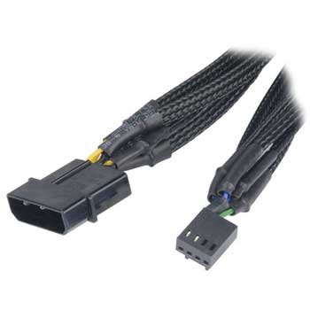 FLEXA FP5 Supports 5 PWM 4pin or 3 pin fans from a single motherboard Fan header powered Molex : image 3