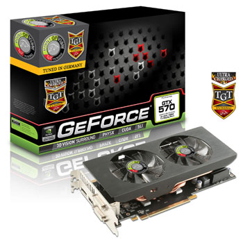 Point of View 2.5GB GeForce GTX 570 Ultra Charged NVIDIA Graphics Card