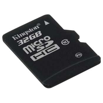 Kingston Fast Class 10 UHS 32GB Micro SD Memory Card
