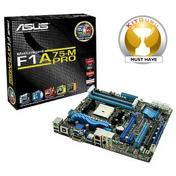 ASUS F1A75-M PRO AMD A75 Socket FM1 Motherboard