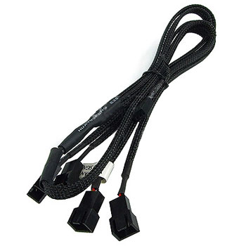 60cm 3Pin Molex to 4x 3Pin Molex Y-Cable : image 1