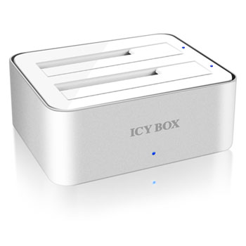 Icy Box USB 3.0 HDD Quickport - 2 Bay desktop docking Station : image 1