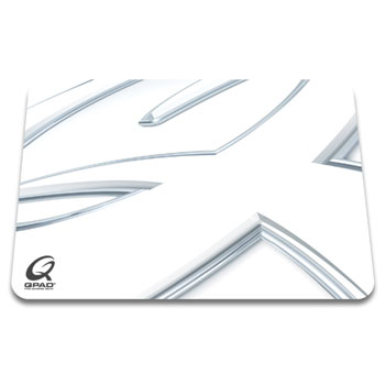 QPAD-3707 White Cloth Professional Gaming Mouse Pad