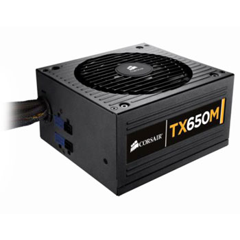 Corsair Enthusiast TX M CP-9020039-UK 650W Power Supply (PSU) : image 1