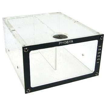 2x 5.25" Black Dual Bay Reservoir