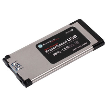 Silverstone EC02 Ultra Slim USB 3.0 Express Card Adapter