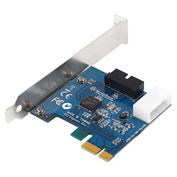 Silverstone EC03 USB 3.0 PCIe Card and Front I/O Connector