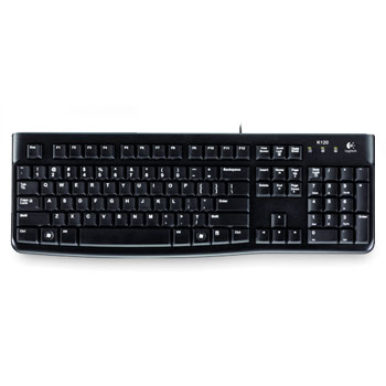 Logitech K120 Keyboard Slim with Full Keys, Spill Resistant USB : image 2