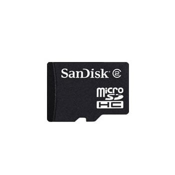16GB SanDisk microSDHC with SD Adapter