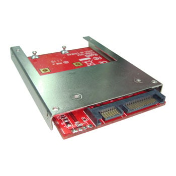 mSATA to 2.5" SSD Converter from Lycom ST-168m
