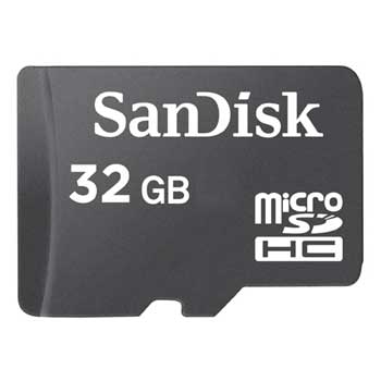 SanDisk microSDHC Card - 32GB