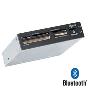 Akasa AK-ICR-11 Internal 6-slot All In One Multicard Flash Reader with BLUETOOTH : image 1