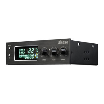 Akasa FC.TRIO 5.25" Triple Fan Controller/Temperature Display