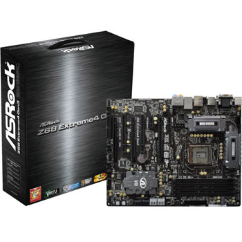 ASRock Z68 Extreme4 Gen3 Intel Z68 Socket 1155 Motherboard LN40896