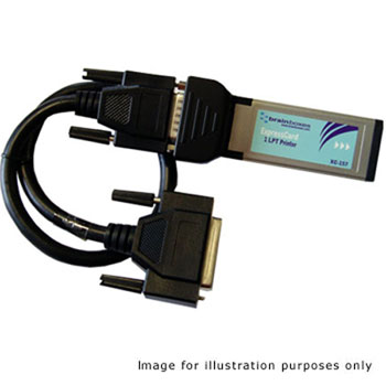 Brainboxes XC-157 1 LPT Printer Port PCIe ExpressCard