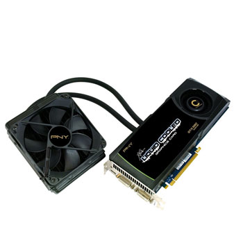 PNY 1.5GB GeForce GTX 580 XLR8 Liquid Cooled NVIDIA Graphics Card