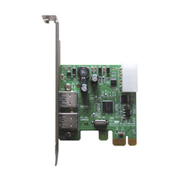 USB 3.0 for Mac OS X 10.5 with 2 Port USB Raid via PCI-e v2.0 x1 Highpoint RU1022AM Adaptor card : image 1