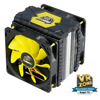 AKASA CPU Cooler Venom Voodoo for All Intel & AMD inc Intel 2011, 120mm fan