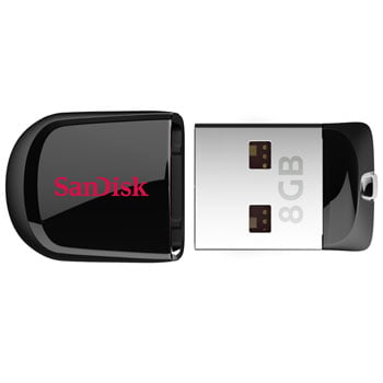 SanDisk Cruzer Fit 8GB USB 2.0 Flash Drive SDCZ33-008G-B35