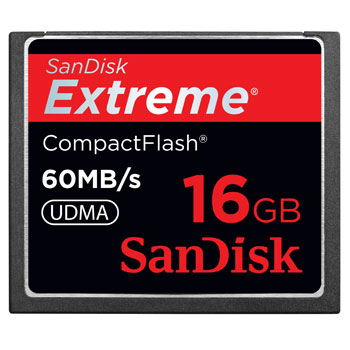 SanDisk Extreme Compact Flash  16GB 60MB/s Professional LN41454