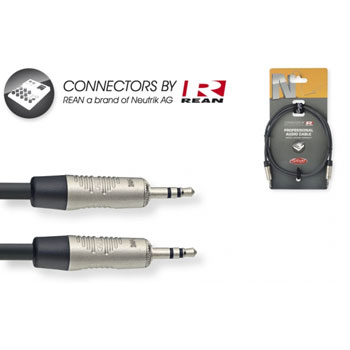 1M Stagg Stereo Mini-Jack to Mini-Jack