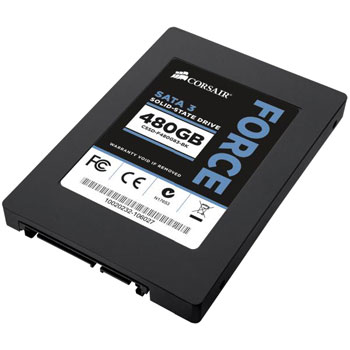 Corsair 480GB Force Series 3 SSD - Solid State Drive - CSSD-F480GB3-BK