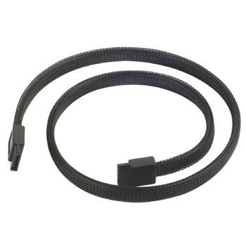 Silverstone CP07 SATA 3 Cable Pro Spec Braided with Locking Mechanism