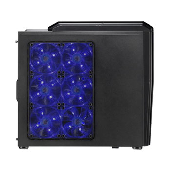 Xclio Touch 787 Black Large Mid Tower Performance Case with 10x120mm Case Fans : image 3