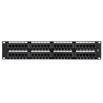 CAT6 48 port patch Panel for 19 rackmount