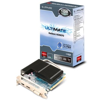 1GB Sapphire HD6670 ULTIMATE