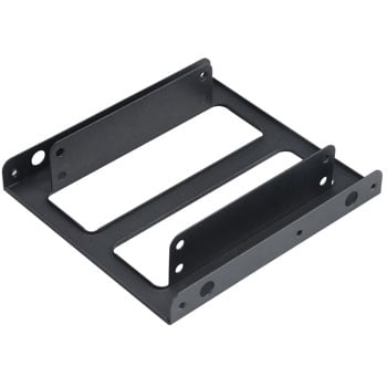 Black 2.5" to 3.5" Tray Adaptor for 2.5" SSD's & HDD's from AKASA AK-HDA-03 : image 1
