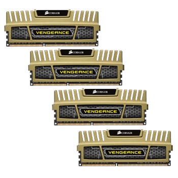 Corsair Memory Vengeance Green 16GB DDR3 1600 MHz CAS 9 XMP Quad Channel Desktop