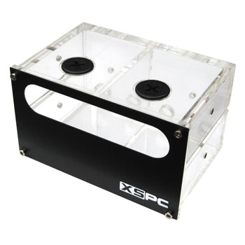 Twin 5.25” Split Bay Reservoir from XSPC BR525DSPLT