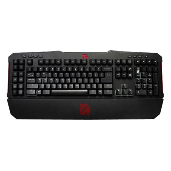 Thermaltake Meka G-Unit KB-MGU006US using Cherry Black Mechanical Keys with 60 Macro Keys