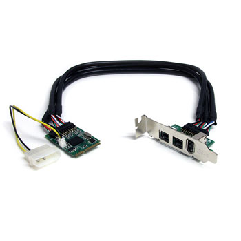 StarTech Mini PCI Express slot to 2 Port FireWire 800 and 1 port 400 : image 1