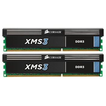 Corsair Memory XMS3 16GB (2x8GB) DDR3  PC3-12800 (1600) CAS 11-11-11-30 Dual Channel Desktop
