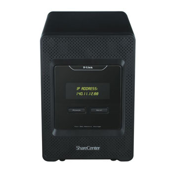 D-Link NAS Box with Raid 0/1/5/10/5 + Hot Spare, JBoD, Standard