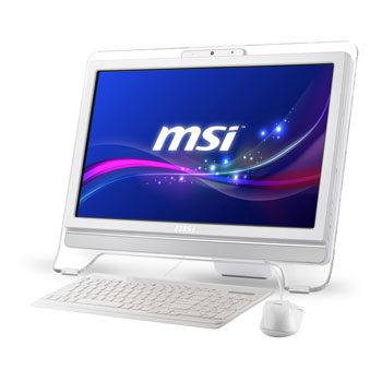 20" MSI AE2050-081EU All In One Multitouch PC White
