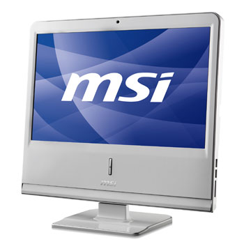18.5" MSI Wind Top AP1920-208UK All In One Non-Touch White PC