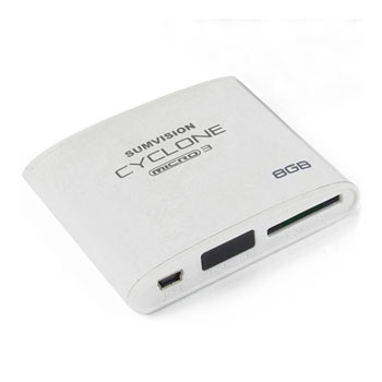 8Gb White Sumvision Cyclone Micro 3 Media Streamer
