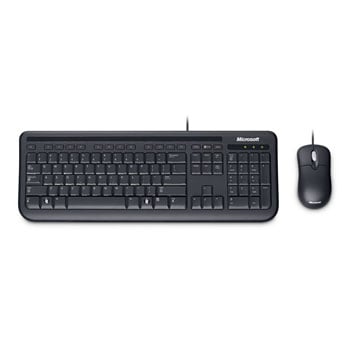 MS Wired Desktop 400 for Business Keyboard & Optical Mouse USB