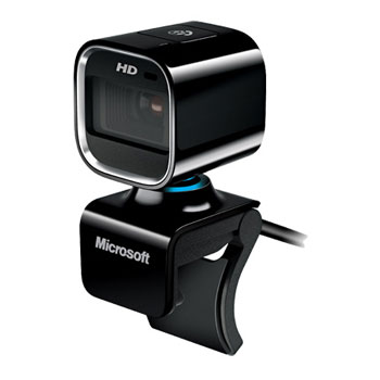 MS LifeCam HD-6000 Notebook for Business, USB Port, 50Hz