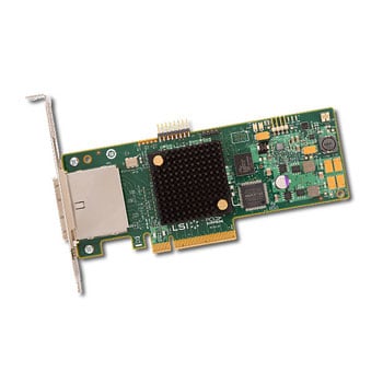 LSI SAS 9205-8e SGL - 8-Port Ext, 6Gb/s SATA + SAS